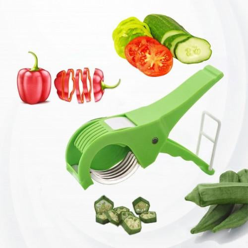 Multi Vegetable Cutter 5 Blade Vegetable & Fruits Cutter & Chopper Slicer