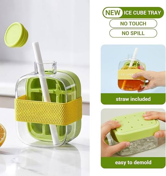 2 in 1 Mold Iced Water Bottle