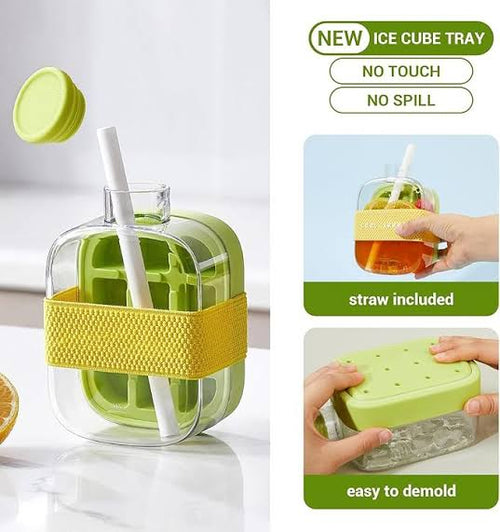 2 in 1 Mold Iced Water Bottle