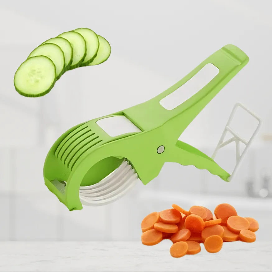 Multi Vegetable Cutter 5 Blade Vegetable & Fruits Cutter & Chopper Slicer